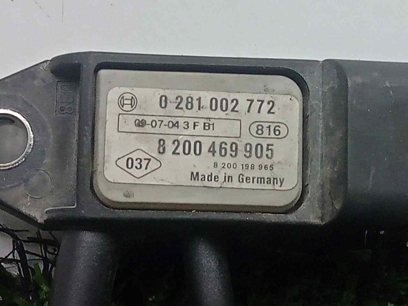 Recambio de sensor para nissan qashqai (j10) 2.0 dci turbodiesel cat referencia OEM IAM 0281002772-8200469905  