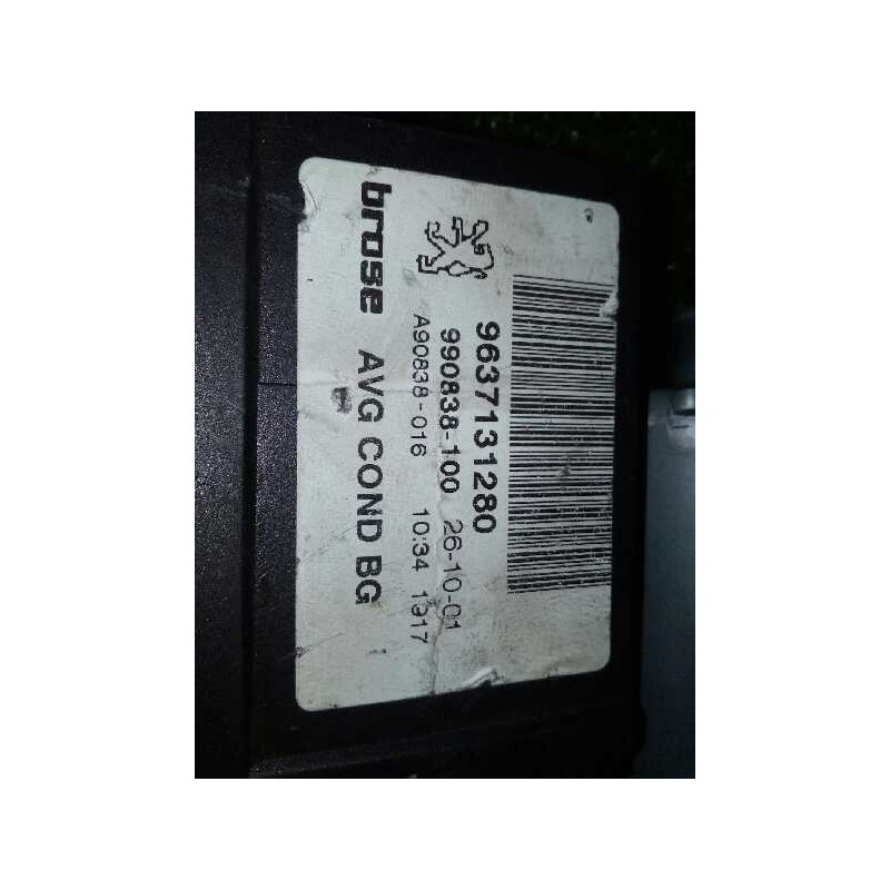 Recambio de motor elevalunas delantero izquierdo para peugeot 307 (s1) 1.6 16v cat referencia OEM IAM   