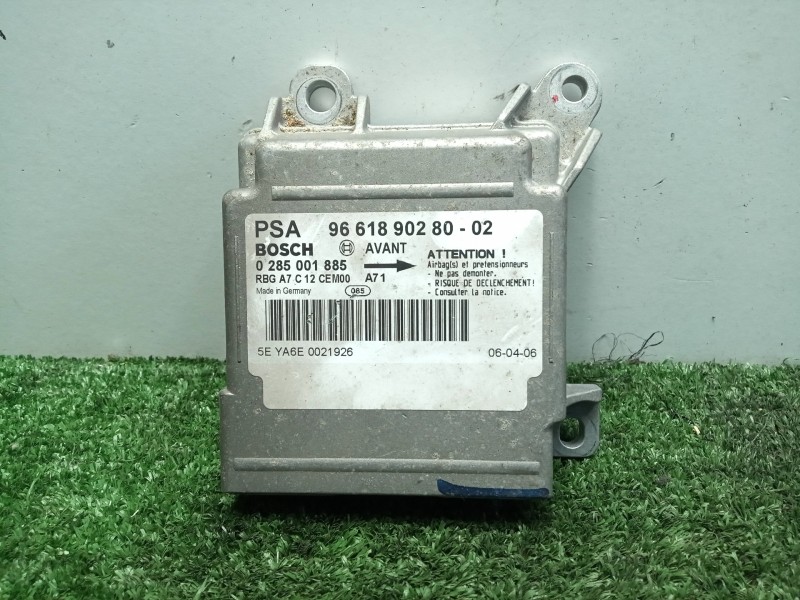 Recambio de centralita airbag para peugeot 207 1.4 hdi referencia OEM IAM 0285001885-966189028002  