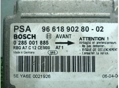 Recambio de centralita airbag para peugeot 207 1.4 hdi referencia OEM IAM 0285001885-966189028002   2