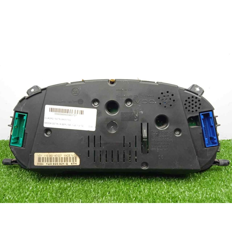 Recambio de cuadro instrumentos para skoda octavia berlina (1u2) 1.9 tdi referencia OEM IAM 110080147007-1U0920821G VDO 