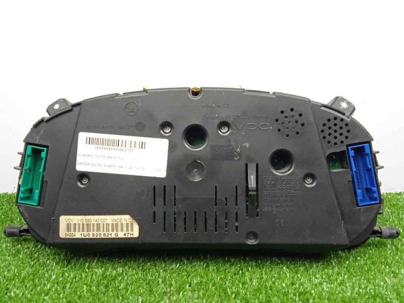 Recambio de cuadro instrumentos para skoda octavia berlina (1u2) 1.9 tdi referencia OEM IAM 110080147007-1U0920821G VDO 