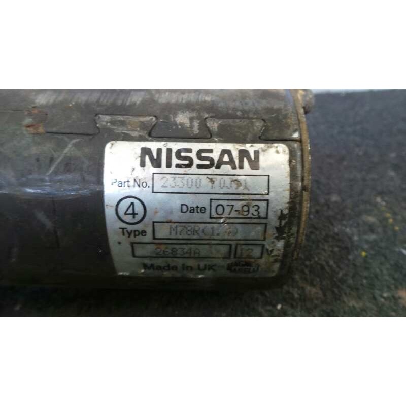Recambio de motor arranque para nissan primera berlina (p11) 2.0 16v cat referencia OEM IAM 2330070J11-M78R26834A  