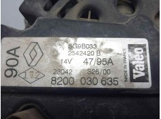 Recambio de alternador para renault scenic rx4 (ja0) 2.0 16v referencia OEM IAM 8200030635-SG9B033 90AH - VALEO POLEA.FIJA - 6.C 2