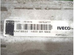 Recambio de intercooler para iveco daily ka 3.0 diesel cat referencia OEM IAM 5801526777-8A4750000 600X190X65 ALUMINIO 2