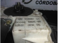 Recambio de motor elevalunas delantero izquierdo para opel vectra c berlina 2.0 dti referencia OEM IAM 106045100-0130822011-9178 2