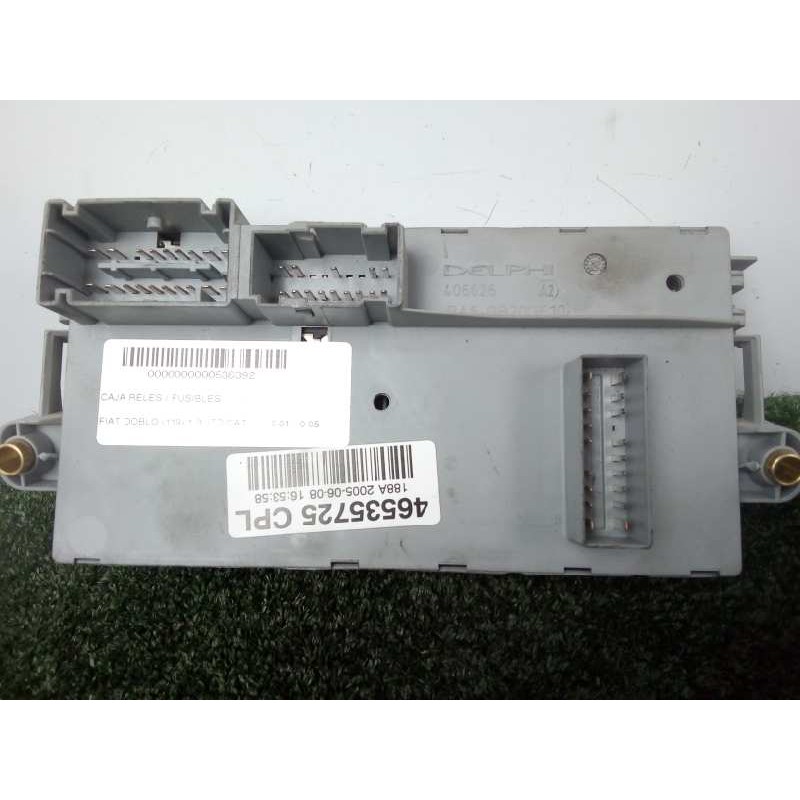 Recambio de caja reles / fusibles para fiat doblo (119) 1.3 jtd cat referencia OEM IAM 51714706-46535725  