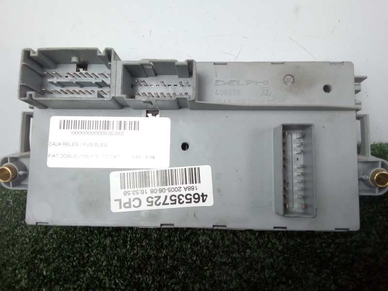 Recambio de caja reles / fusibles para fiat doblo (119) 1.3 jtd cat referencia OEM IAM 51714706-46535725  