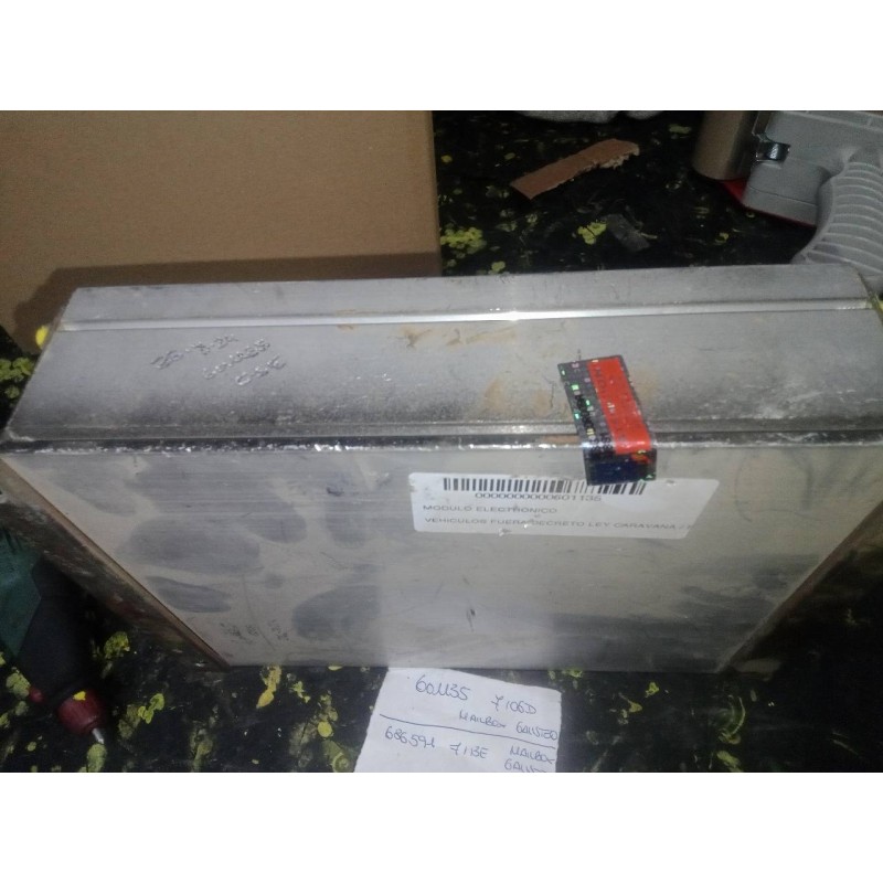 Recambio de modulo electronico para vehiculos fuera decreto ley caravana / remolque caravana referencia OEM IAM 1669865  