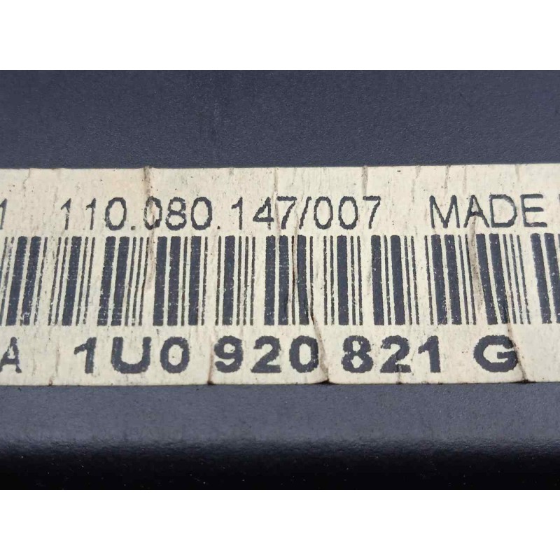 Recambio de cuadro instrumentos para skoda octavia berlina (1u2) 1.9 tdi referencia OEM IAM 110080147007-1U0920821G VDO 