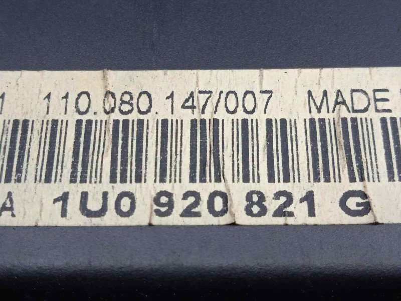 Recambio de cuadro instrumentos para skoda octavia berlina (1u2) 1.9 tdi referencia OEM IAM 110080147007-1U0920821G VDO 