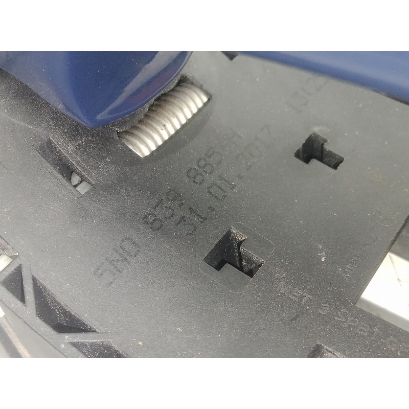 Recambio de maneta exterior trasera izquierda para seat ibiza (6p1) 1.2 tsi referencia OEM IAM 5N01K8839  