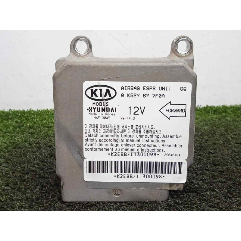 Recambio de centralita airbag para kia carnival ii 2.9 crdi cat referencia OEM IAM 0K52Y677F0A  