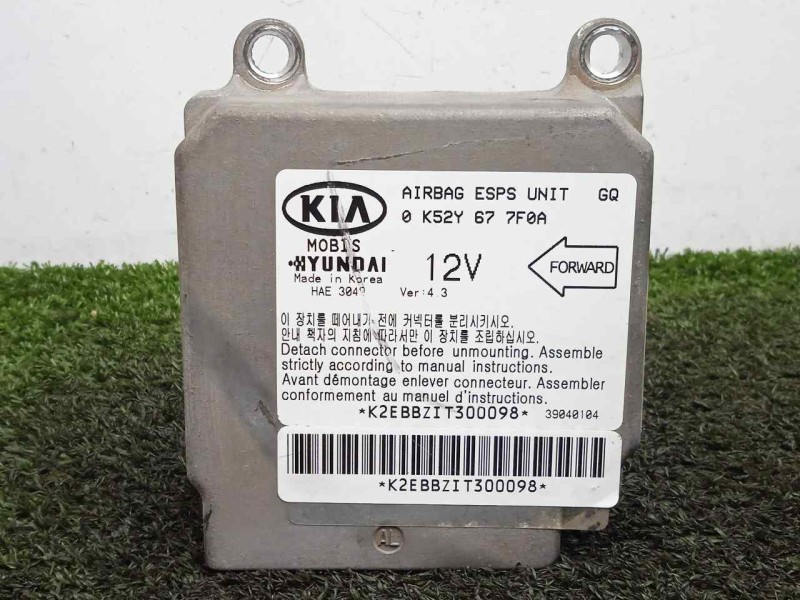 Recambio de centralita airbag para kia carnival ii 2.9 crdi cat referencia OEM IAM 0K52Y677F0A  