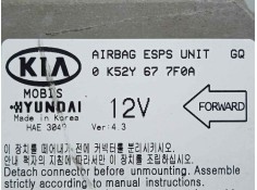 Recambio de centralita airbag para kia carnival ii 2.9 crdi cat referencia OEM IAM 0K52Y677F0A   2