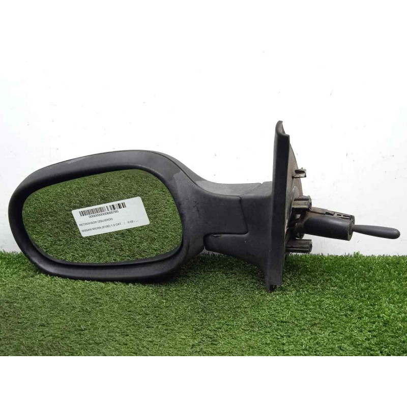 Recambio de retrovisor izquierdo para nissan micra (k12e) 1.2 cat referencia OEM IAM SINREFERENCIA MANUAL NEGRO