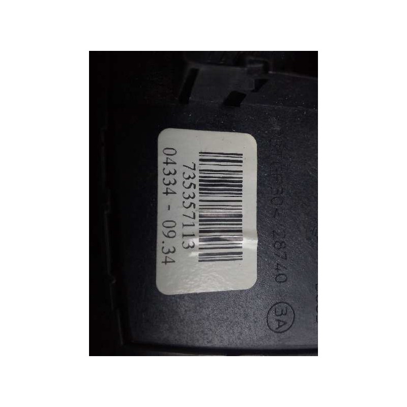 Recambio de warning para fiat panda (169) 1.2 cat referencia OEM IAM 735357113  