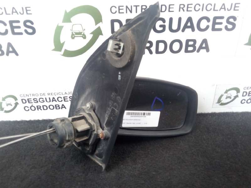 Recambio de retrovisor derecho para fiat panda (169) 1.2 cat referencia OEM IAM  MANUAL NEGRO