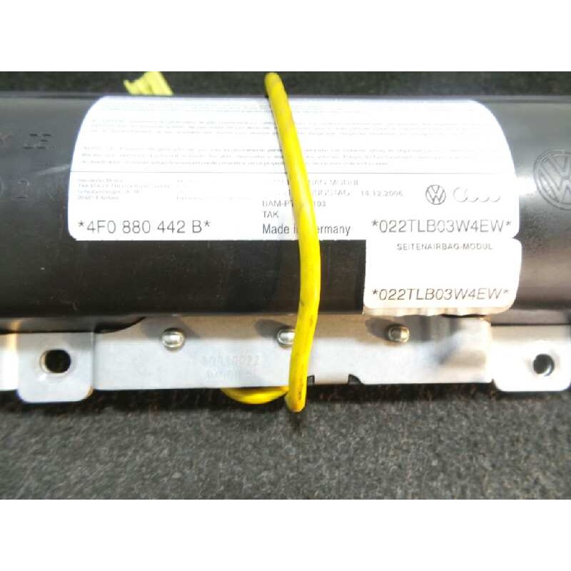 Recambio de airbag lateral trasero derecho para audi a6 berlina (4f2) 2.0 tdi referencia OEM IAM 022TLB03W4EW  