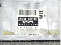 Recambio de centralita motor uce para toyota corolla (e11) 1.6 g referencia OEM IAM 896611A780  DENSO 2