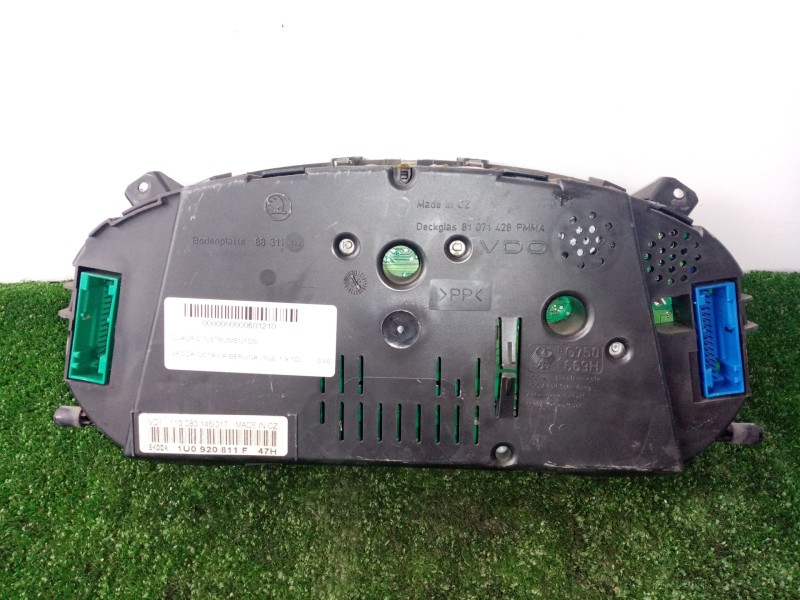 Recambio de cuadro instrumentos para skoda octavia berlina (1u2) 1.9 tdi referencia OEM IAM 1U0920811F-110080146017  
