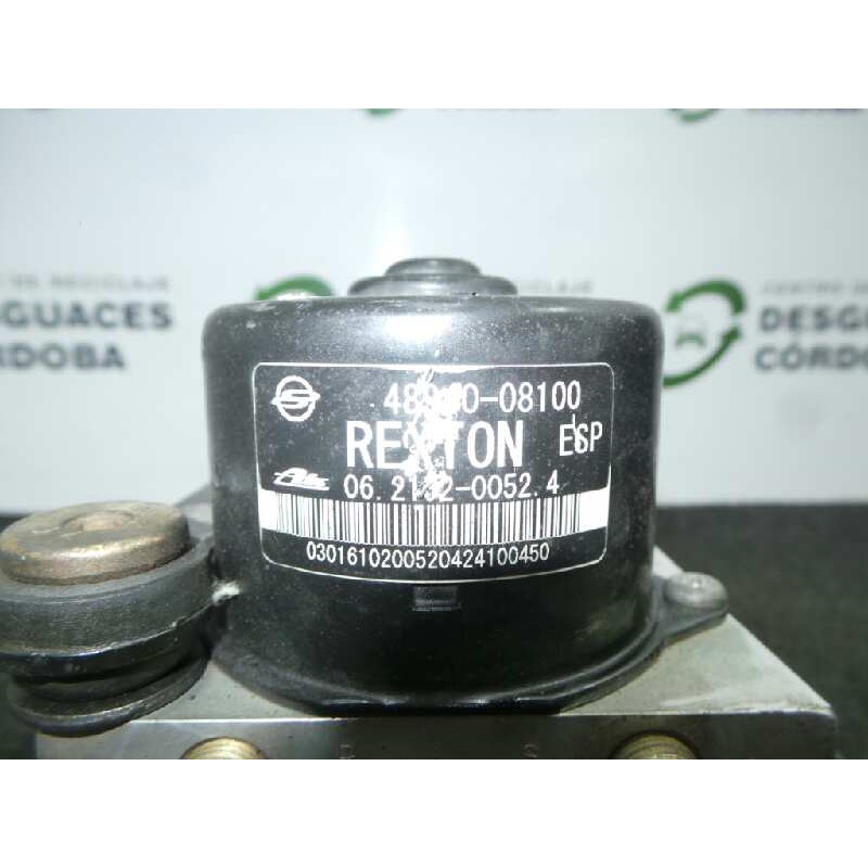 Recambio de abs para ssangyong rexton 2.7 turbodiesel cat referencia OEM IAM 489008100-06213200524-06210902053  ATE