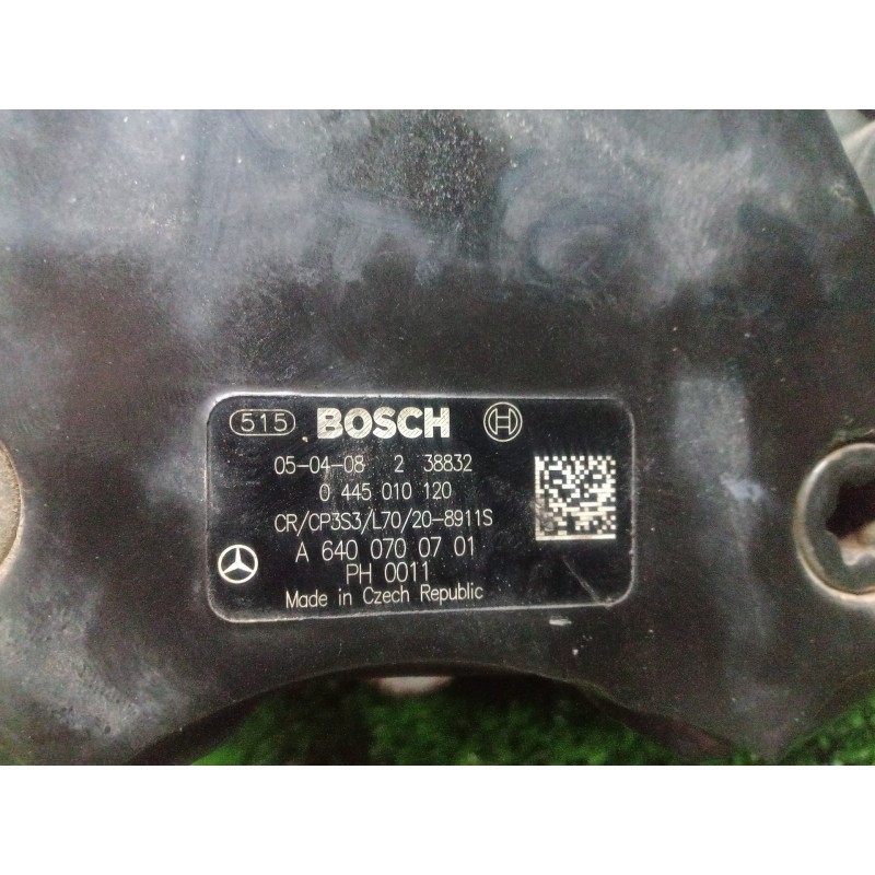Recambio de bomba inyeccion para smart forfour 1.5 cdi cat referencia OEM IAM 0445010120-A6400700701  