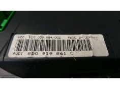 Recambio de cuadro instrumentos para audi a4 berlina (b5) 1.8 20v referencia OEM IAM 8D0919861C-110008884002 VDO  2