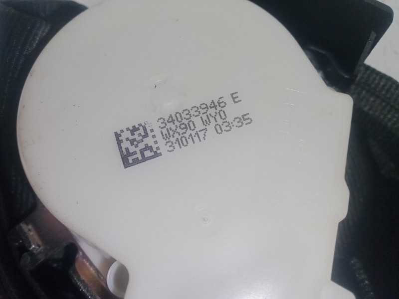 Recambio de cinturon seguridad trasero izquierdo para seat ibiza (6p1) 1.2 tsi referencia OEM IAM 33035173  