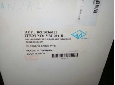 Recambio de retrovisor derecho para ford focus berlina (cap) referencia OEM IAM 24316712-1373380 MANUAL - SIN USAR NEGRO.PLASTIC 2