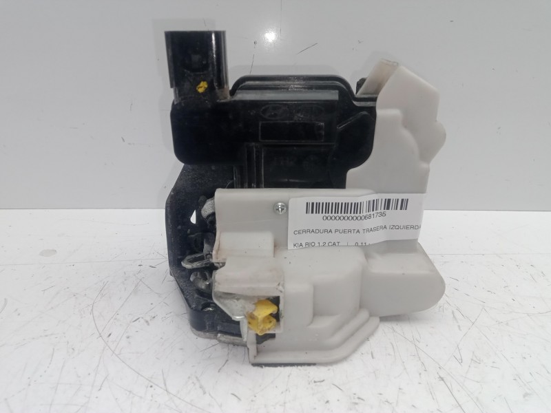 Recambio de cerradura puerta trasera izquierda para kia rio 1.2 cat referencia OEM IAM  4.PINES 
