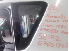 Recambio de luna custodia trasera izquierda para renault scenic iii 1.5 dci diesel fap referencia OEM IAM   