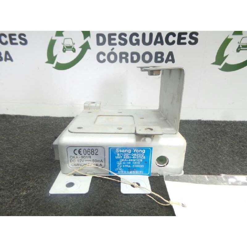 Recambio de modulo confort para ssangyong rexton 2.7 turbodiesel cat referencia OEM IAM 8712008200-97RA010033  