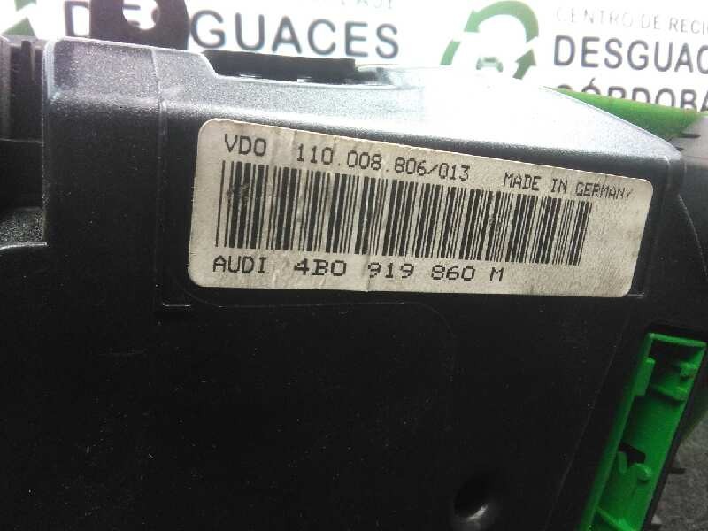 Recambio de cuadro instrumentos para audi a6 berlina (4b2) 1.9 tdi referencia OEM IAM 4B0919860M-110008806013 VDO 