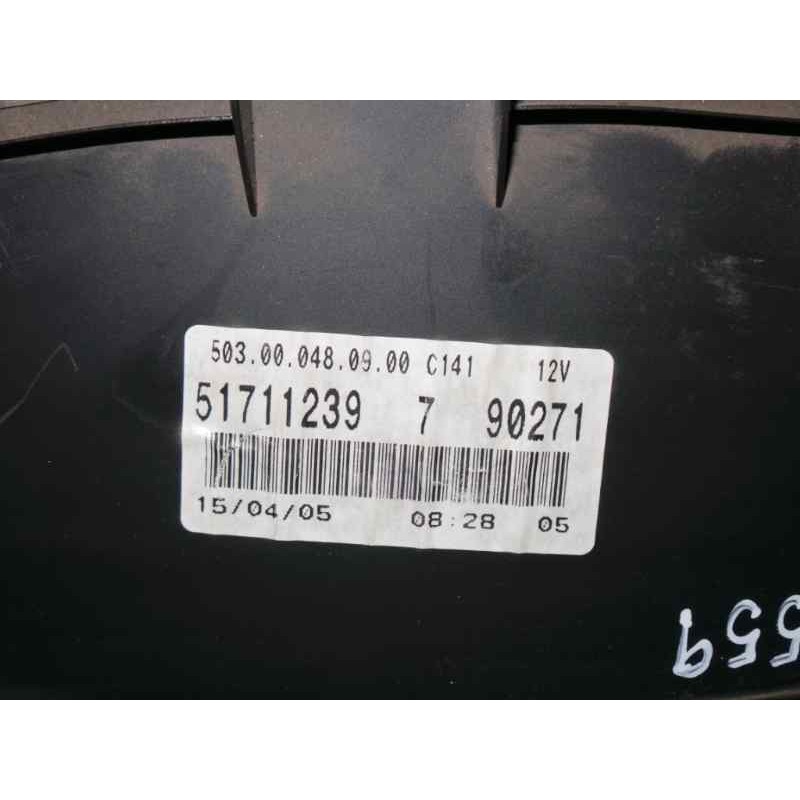 Recambio de cuadro instrumentos para fiat panda (169) 1.2 cat referencia OEM IAM 51711239-790271-503000480900-C141  