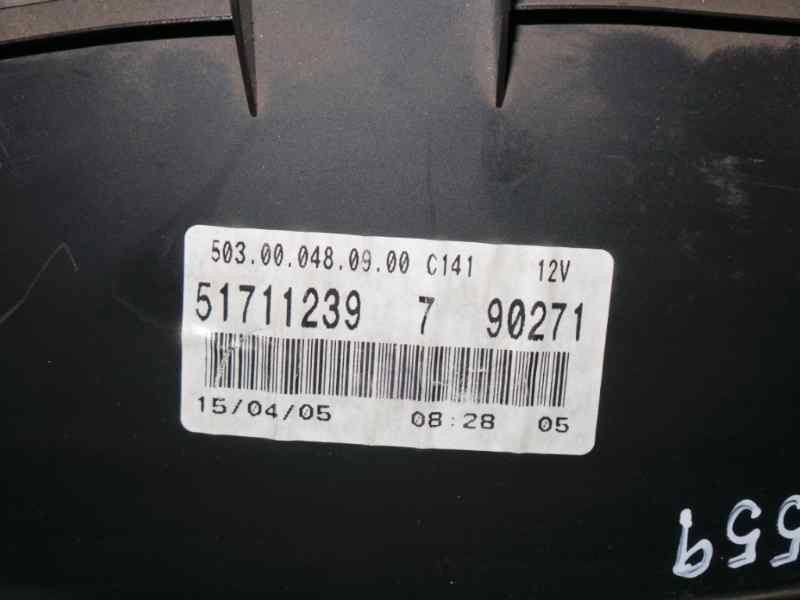 Recambio de cuadro instrumentos para fiat panda (169) 1.2 cat referencia OEM IAM 51711239-790271-503000480900-C141  