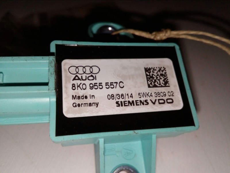 Recambio de sensor impacto airbag para audi a4 ber. (b8) 1.8 16v tfsi referencia OEM IAM 8K0955557C  2.PINES