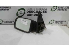 Recambio de retrovisor izquierdo para peugeot 205 berlina 1.9d referencia OEM IAM  MANUAL NEGRO PLASTICO