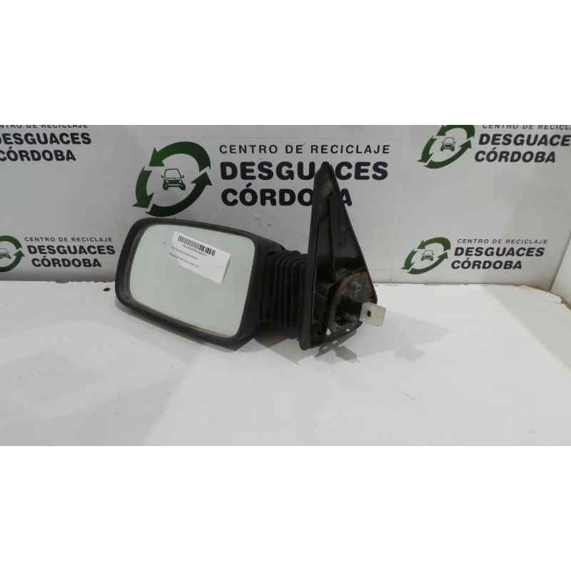 Recambio de retrovisor izquierdo para peugeot 205 berlina 1.9d referencia OEM IAM  MANUAL NEGRO PLASTICO