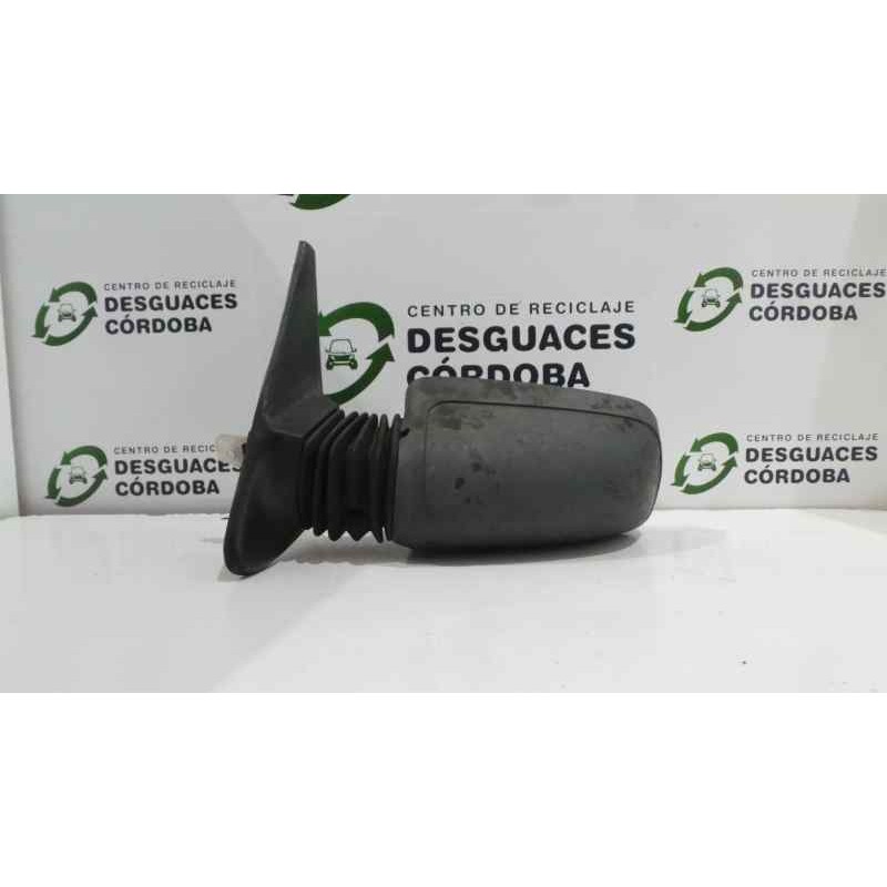 Recambio de retrovisor izquierdo para peugeot 205 berlina 1.9d referencia OEM IAM  MANUAL NEGRO PLASTICO
