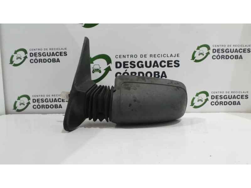 Recambio de retrovisor izquierdo para peugeot 205 berlina 1.9d referencia OEM IAM  MANUAL NEGRO PLASTICO