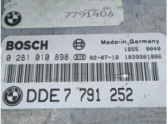 Recambio de centralita motor uce para bmw serie 7 (e65/e66) 3.0 turbodiesel cat referencia OEM IAM 0281010898-7791252-DDE7791252 2