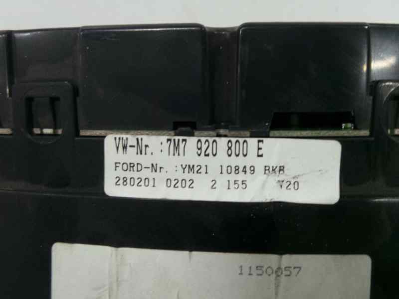 Recambio de cuadro instrumentos para seat alhambra (710) referencia OEM IAM 7M7920800E-110080033007  