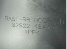 Recambio de guarnecido puerta trasera derecha para nissan qashqai (j11) 1.6 dci turbodiesel cat referencia OEM IAM 829224EA1A-82 2