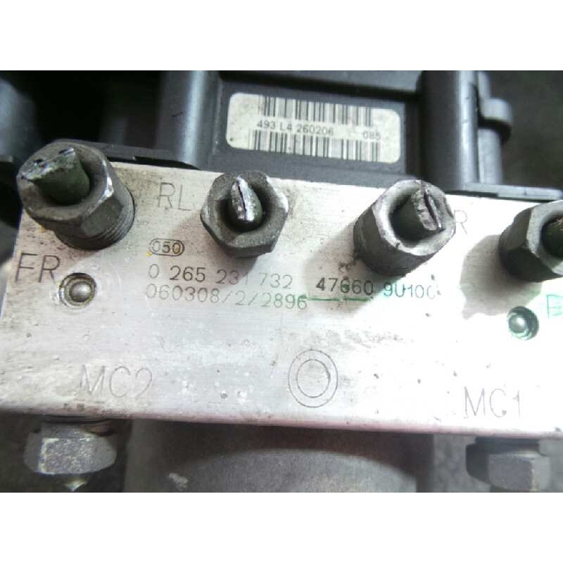 Recambio de abs para nissan note (e11e) 1.5 dci turbodiesel cat referencia OEM IAM 0265231732-476609U100-0265800518 BOSCH 