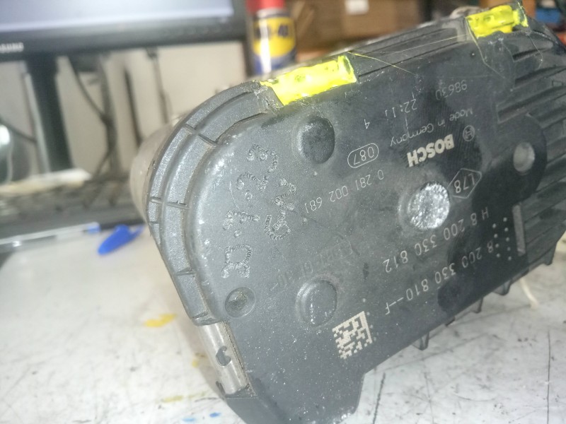 Recambio de caja mariposa para nissan qashqai (j10) 2.0 dci turbodiesel cat referencia OEM IAM 8200330810F-8200330812  