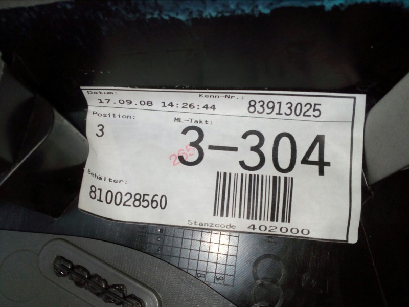 Recambio de guarnecido puerta trasera derecha para audi a4 ber. (b8) 1.8 16v tfsi referencia OEM IAM   