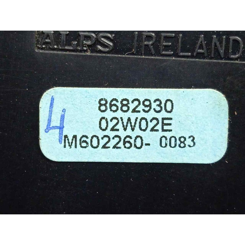 Recambio de mando climatizador para volvo s60 berlina 2.4 diesel cat referencia OEM IAM 8682930-02W02E  