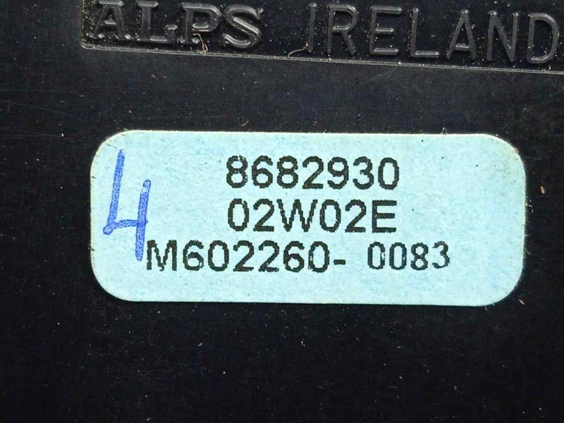Recambio de mando climatizador para volvo s60 berlina 2.4 diesel cat referencia OEM IAM 8682930-02W02E  