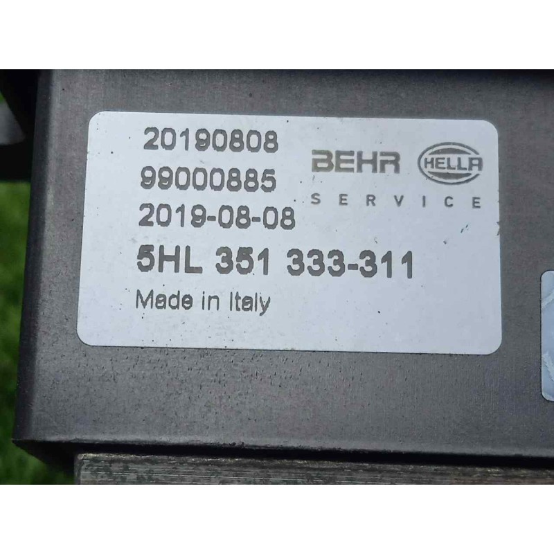 Recambio de resistencia calefaccion para iveco daily furgón 2.3 diesel referencia OEM IAM 5HL351333311-8053593892751  
